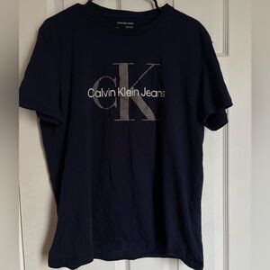 Calvin-klein Men's Navy Shirt
